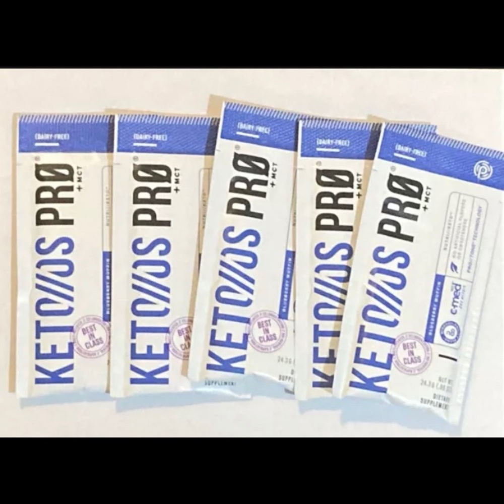 Pruvit Keto OS Pro Blueberry Muffin Set of 5